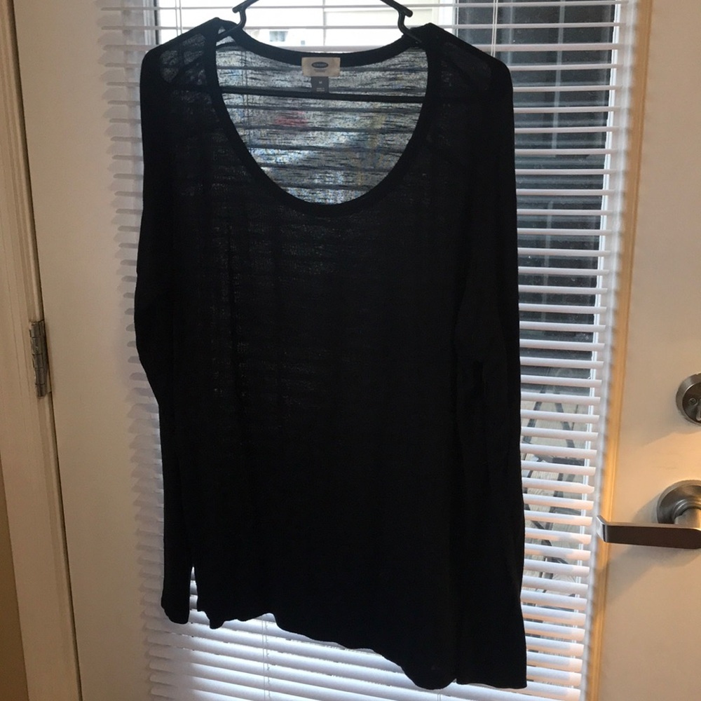 Old navy Black sweater shirt